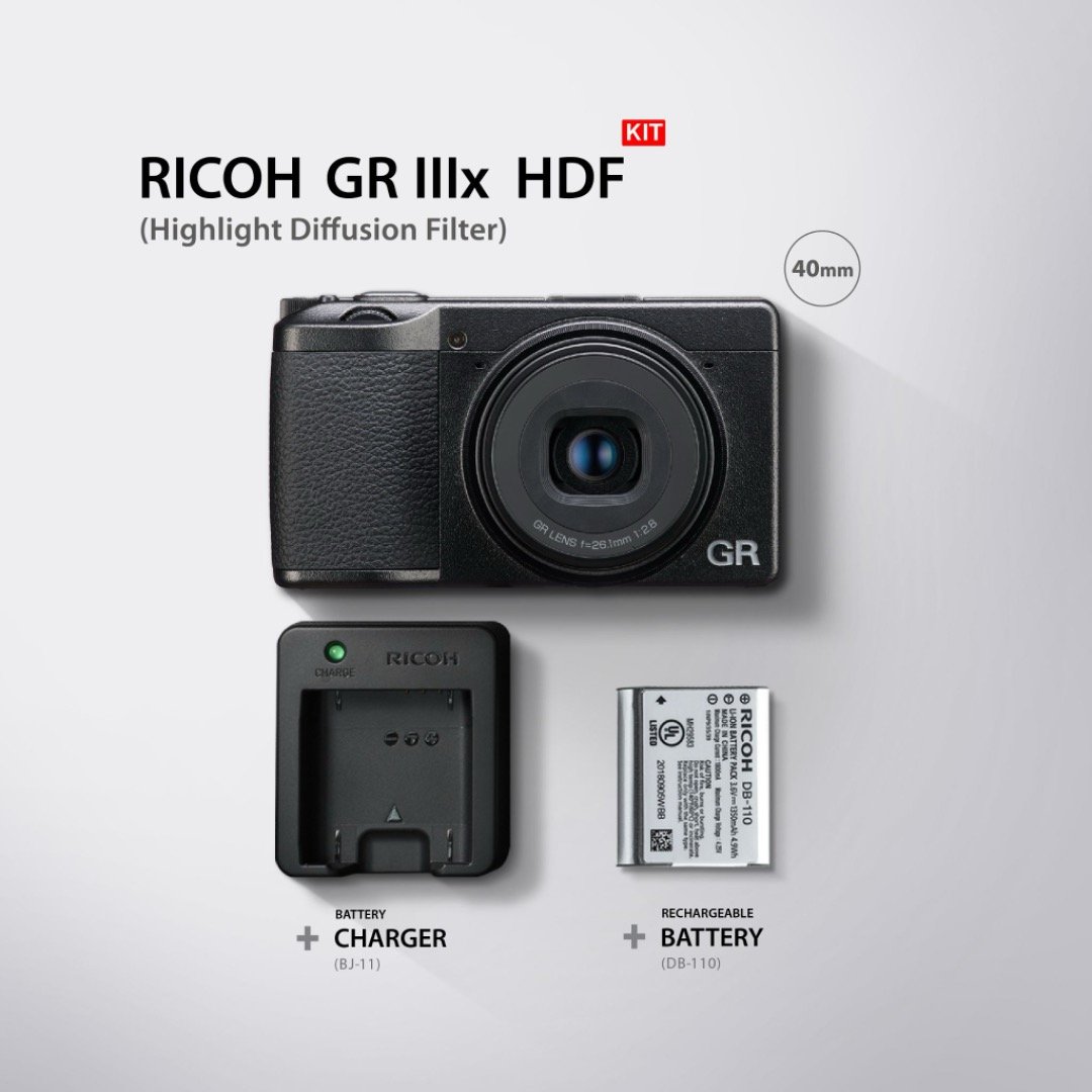 RICOH GR IIIx HDF （予備バッテリー他おまけ付き） RICOH GRⅢ＆GRⅢx 安い互換バッテリーで大丈夫です！ / Vemico