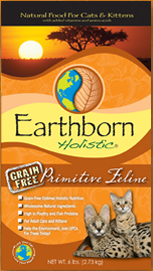 อาหารแมว Earthborn Primitive Feline 2.2 ปอนด์ (1 กิโลกรัม)