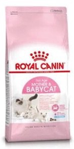 อาหารแมว รอยัล คานิน Royal Canin สูตร Mother &  Baby Cat (Baby cat  34) ขนาด 400 กรัม