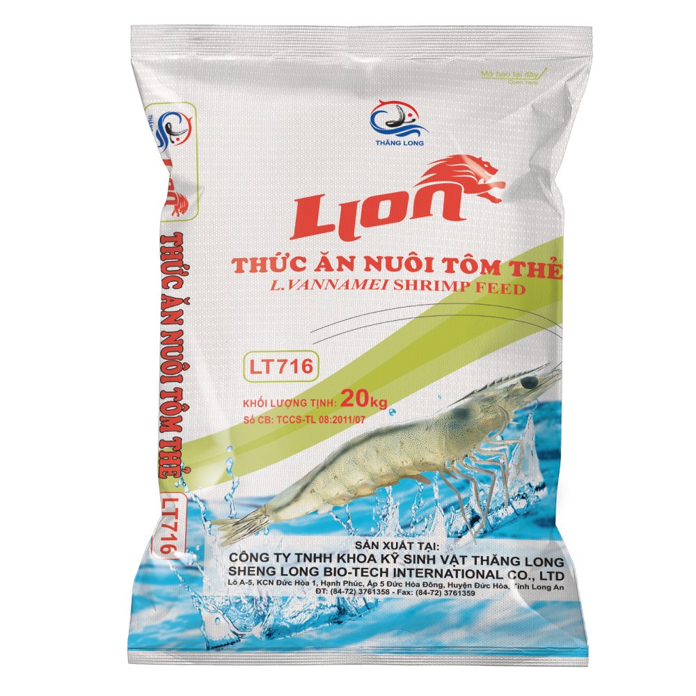 L.Vannamei Prawn Feed (LION LT711 - LT716)