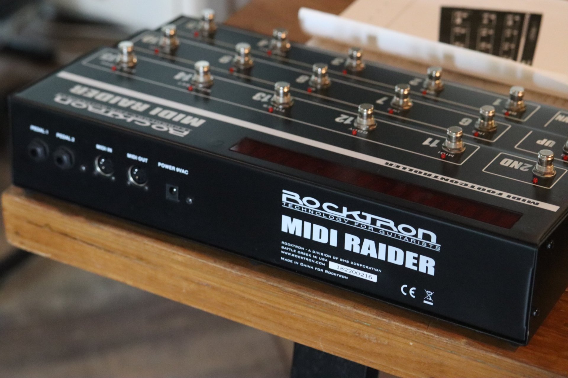 Rocktron Midi Raider - fusionmusic