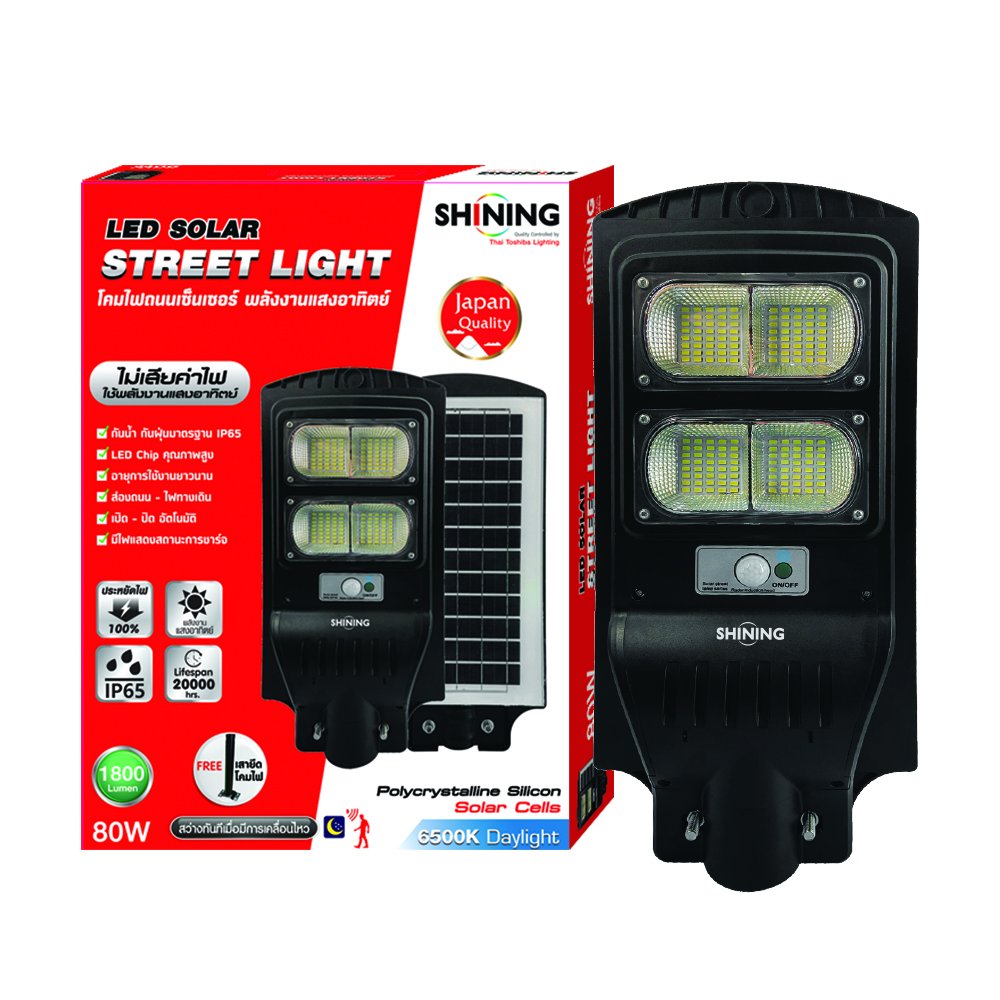 LED Solar Street Light 80W