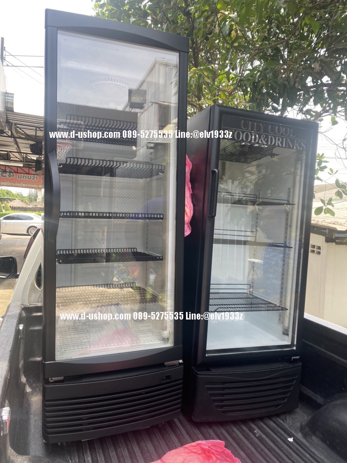 Olx glass outlet door fridge