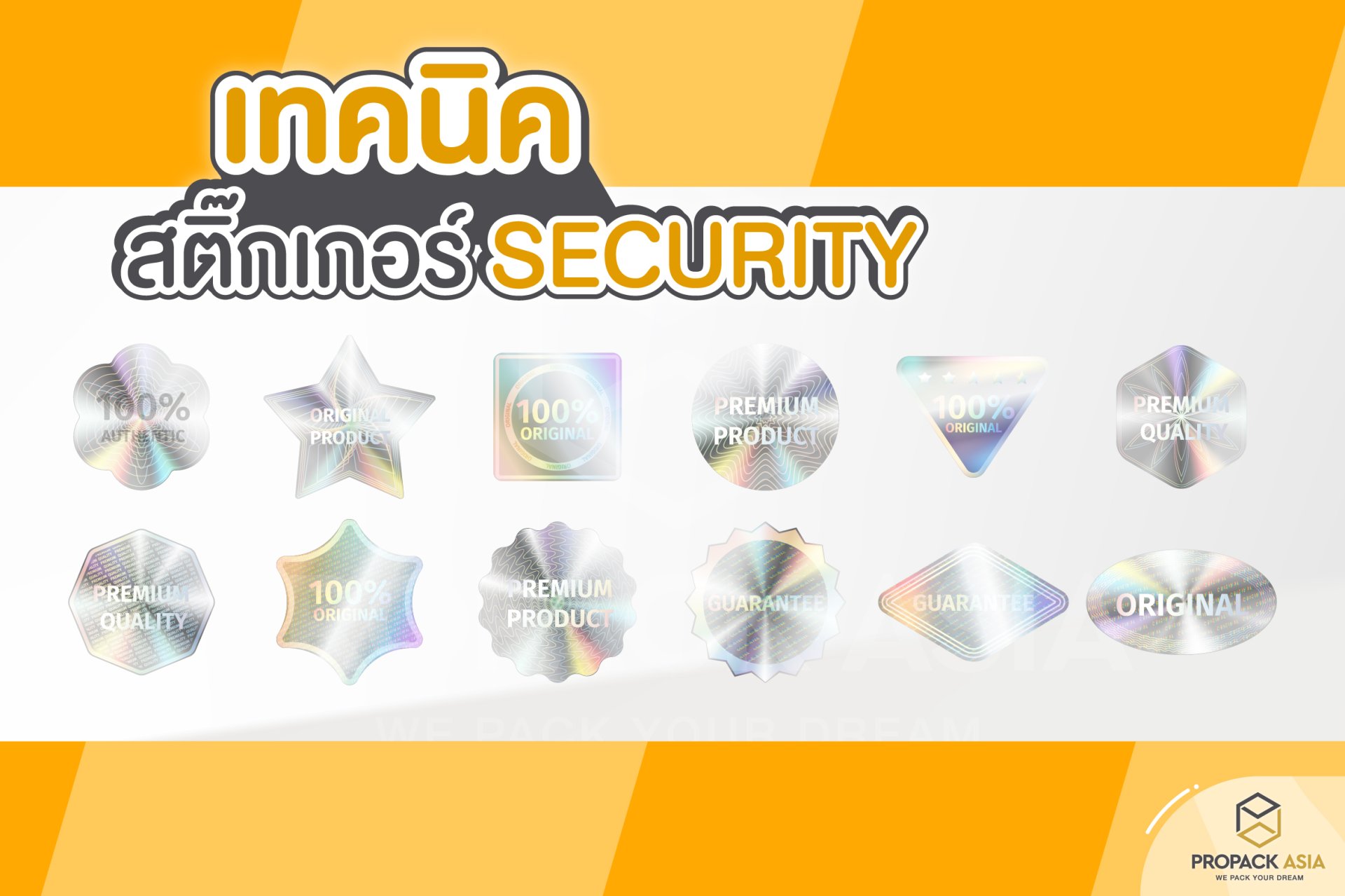 เทคนิคป้องกันการแกะ