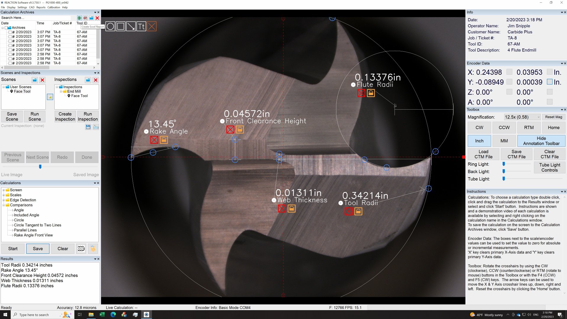 PG1000 Cutting tool inspection systems yktthailand