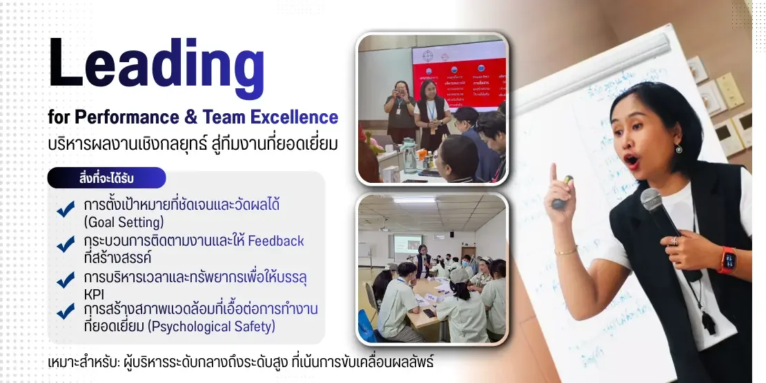 Leading for Performance