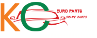 LOGO-K.C.-EURO-PARTS อักษรภาษาไทยขาวPNG 200 x 80 Benz Parts Specialist เค.ซี. ยูโร พาร์ท อะไหล่เบนซ์ Mercedes-Benz Parts