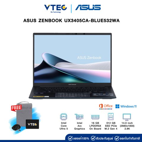 Asus ZenBook 14 OLED UX3405CA-BLUE532WA