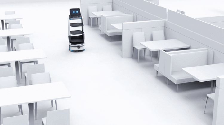 หุ่นยนต์เสิร์ฟอาหาร Orionstar Robot