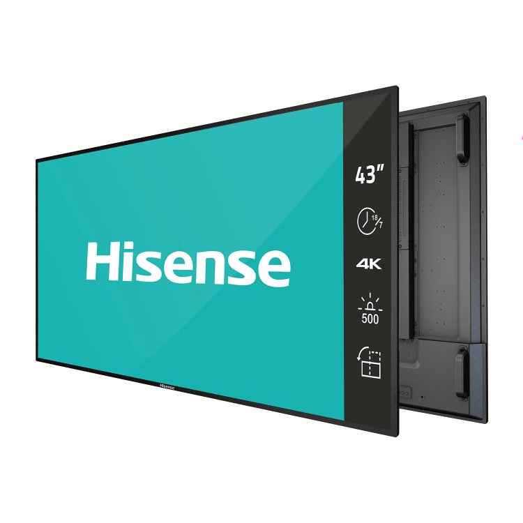 4K UHD Digital Signage Display - 18/7 Operation