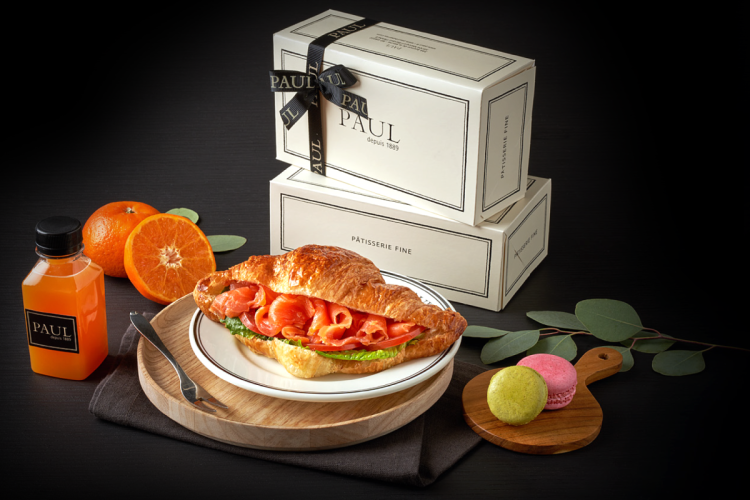 PAUL Catering menu, Snack box, paulthailand