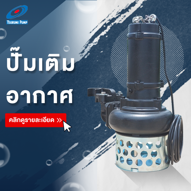 ปั๊มซูรูมิ ระบบบำบัดน้ำเสีย