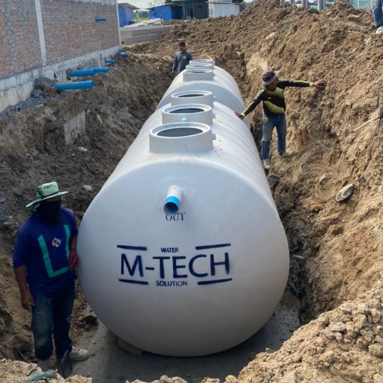 ถังบำบัดน้ำเสียเติมอากาศ m-tech