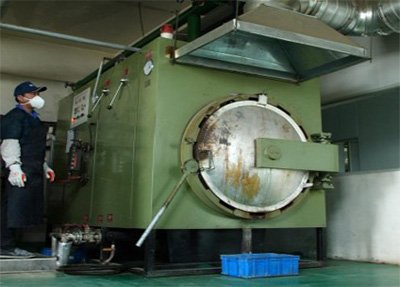 dewaxing machine