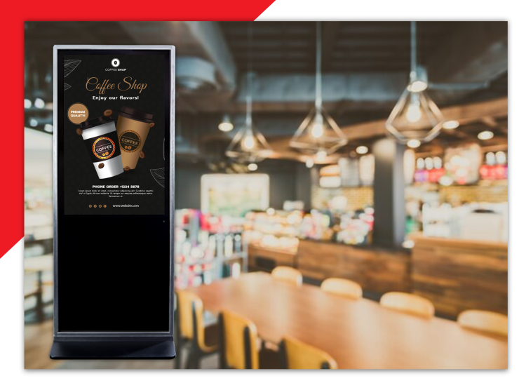 Standy Signage Digital Signage/จอประชาสัมพันธ์อัจฉริยะ - Siam Board - siam-board