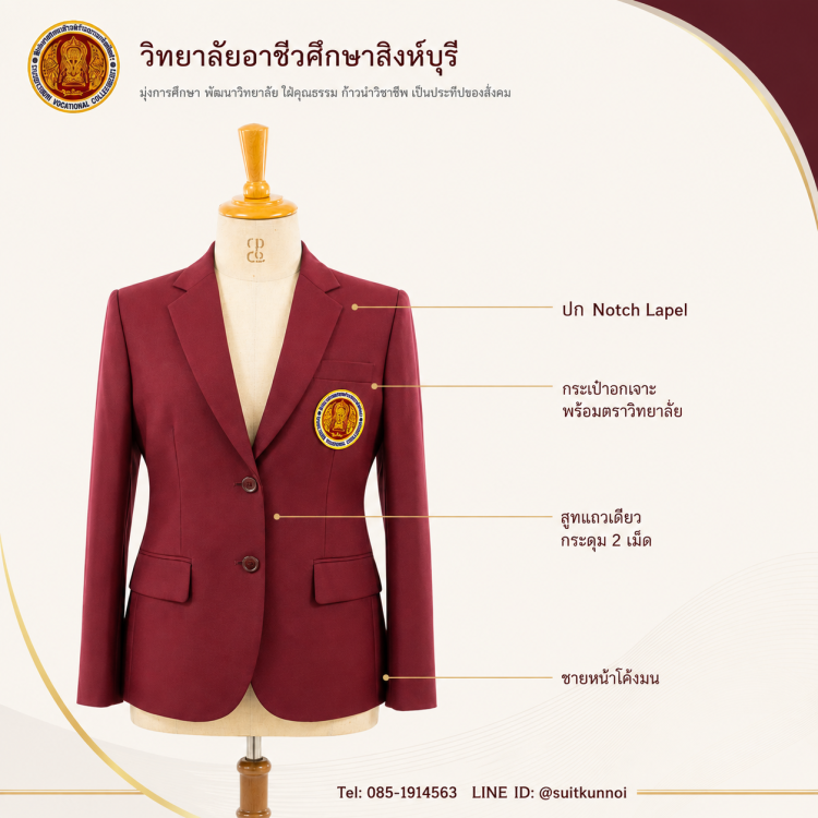 เสื้อสูทอาชีวศึกษา