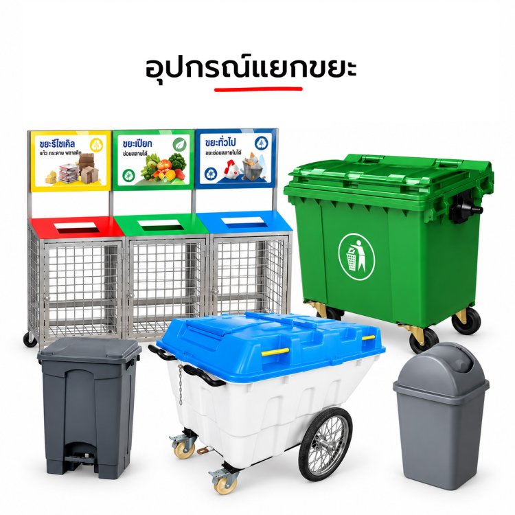 อุปกรณ์แยกขยะ