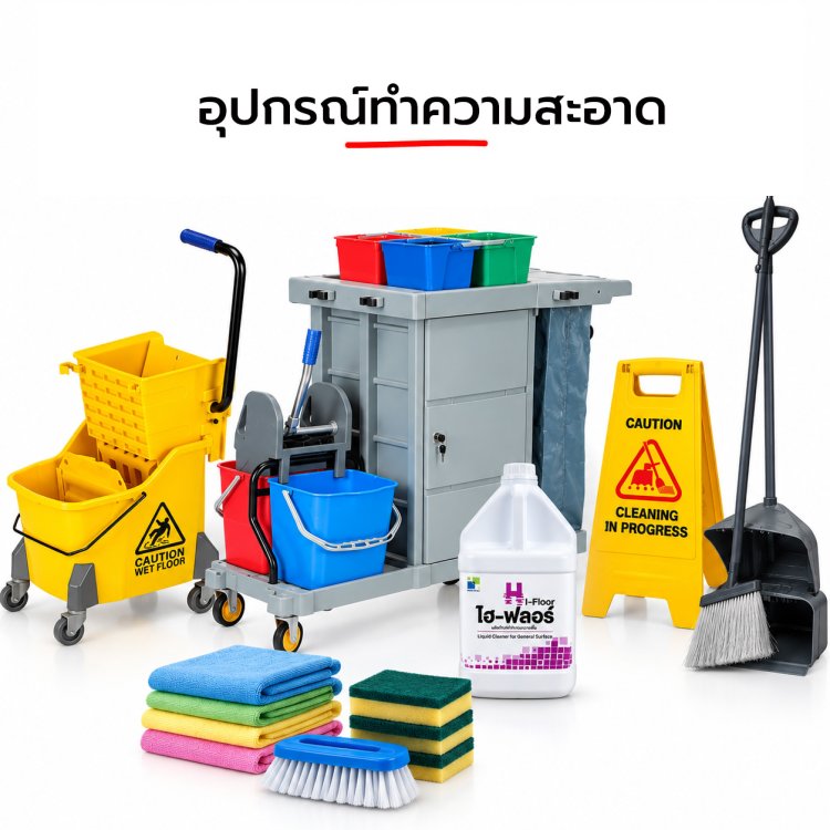 อุปกรณ์ทำความสะอาด