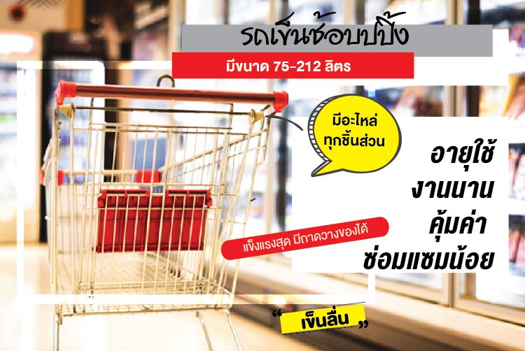 รถเข็นช้อปปิ้ง