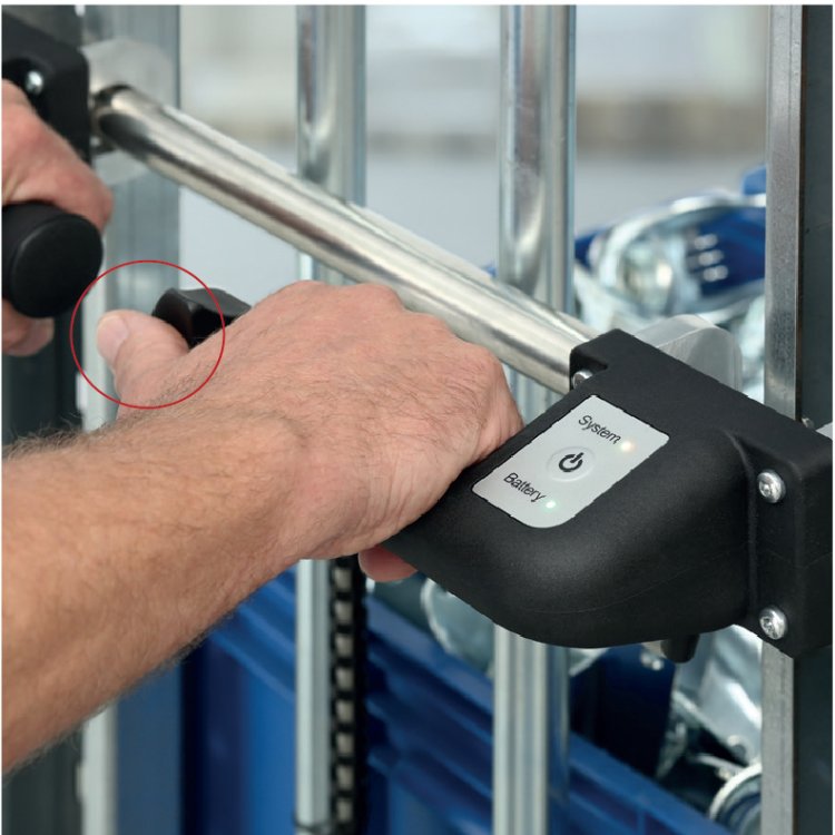 ลูกล้อบังคับระบบไฟฟ้า ล้อedrive