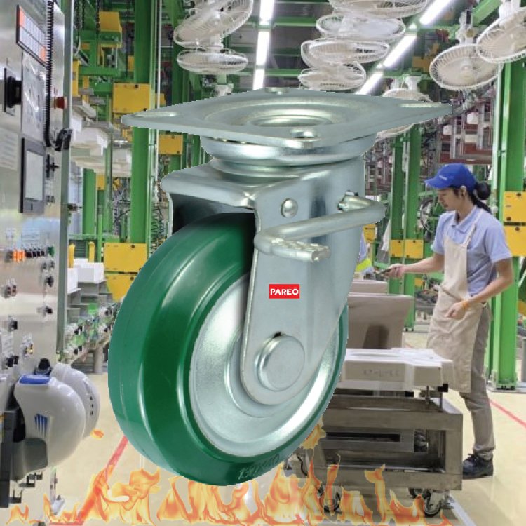 ลูกล้อลดเสียง ล้อไม่ทำพื้นเป็นรอย ล้อไม่แตก