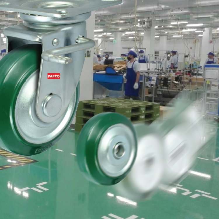 ลูกล้อลดเสียง ล้อไม่ทำพื้นเป็นรอย ล้อไม่แตก