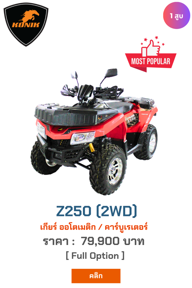 Z200 Z250 เอทีวี การเกษตร