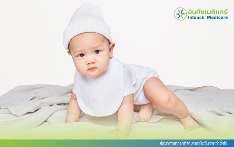 พัฒาการทารกที่สามารถหัดยืนจากท่าตั้งไข่