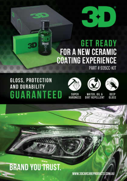 วิธีการใช้งานเคลือบแก้ว 3D Ceramic Coating