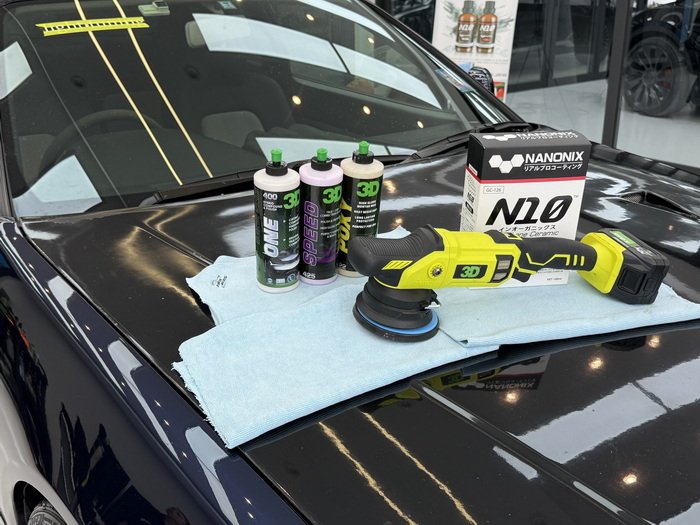 เครื่องขัดสีรถยนต์ไร้สาย 3D XG1 20V