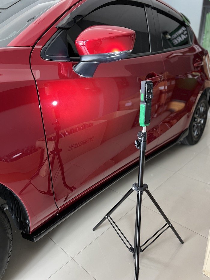 ไฟส่องรอย สำหรับงานขัดสีรถ ไฟส่องรอยขนแมว LED Detailing Light คาร์แคร์