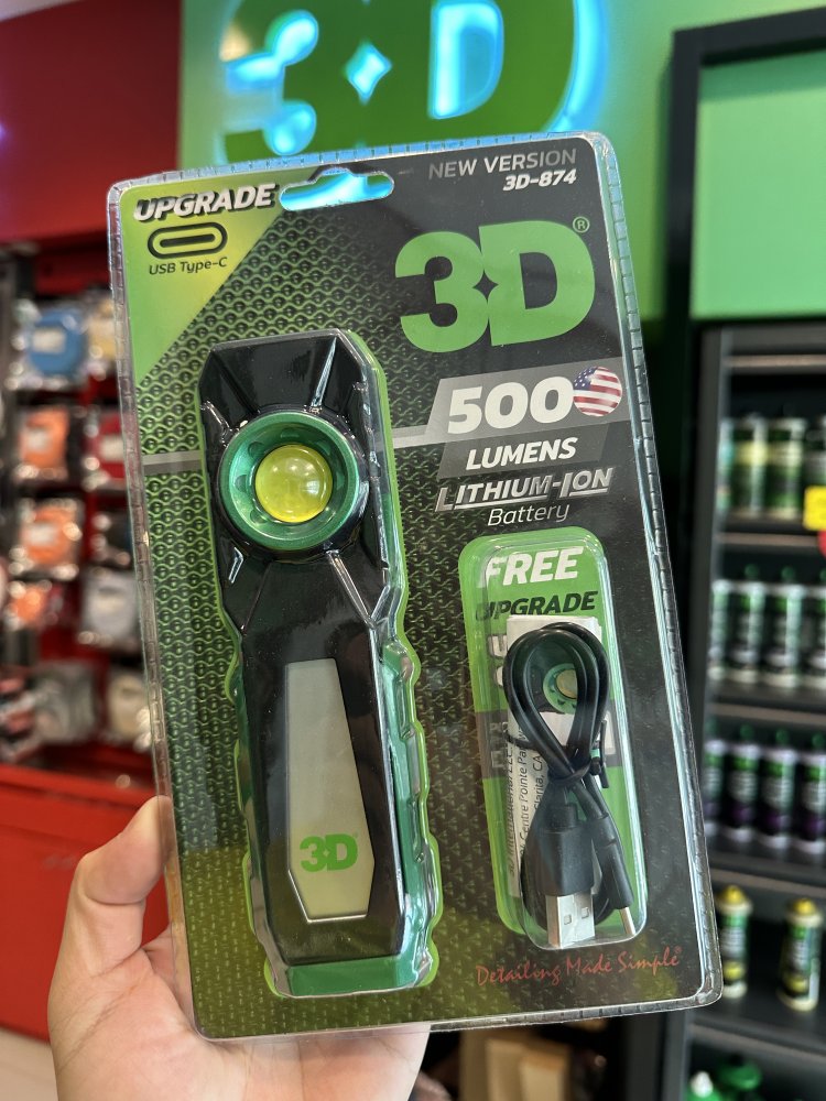 ไฟส่องรอยขนแมว LED Detailing Light คาร์แคร์