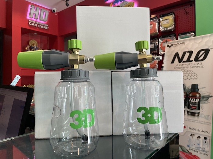 กระบอกฉีดทำโฟมล้างรถ 3D Ultra Foam Cannon