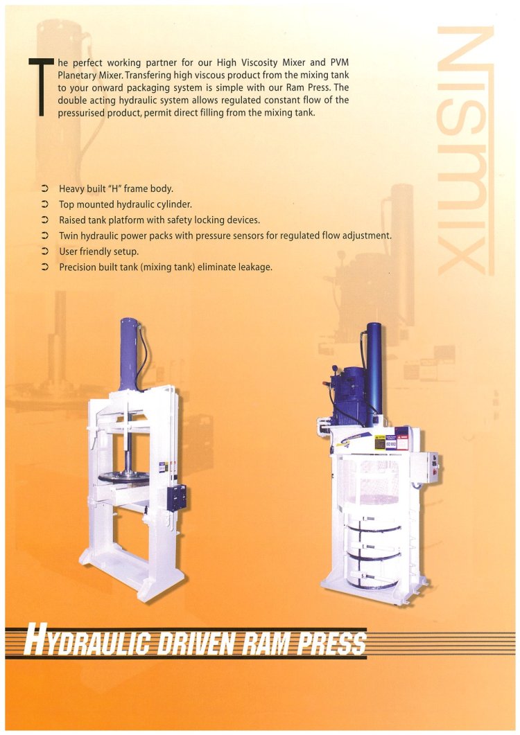 Press Machine Ram Size Extansion MACHINERY & DESIGN