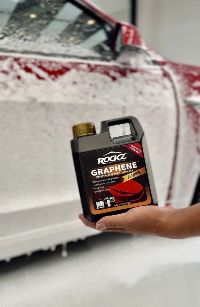 ถังพ่นโฟม ROCKZ E-foamer V3 Storm ถังพ่นโฟมไฟ้า แชมพูสูตรกราฟีน ROCKZ Graphene