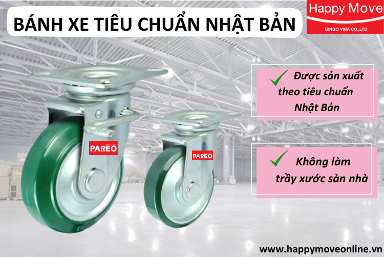 BÁNH XE TIÊU CHUẨN NHẬT BẢN