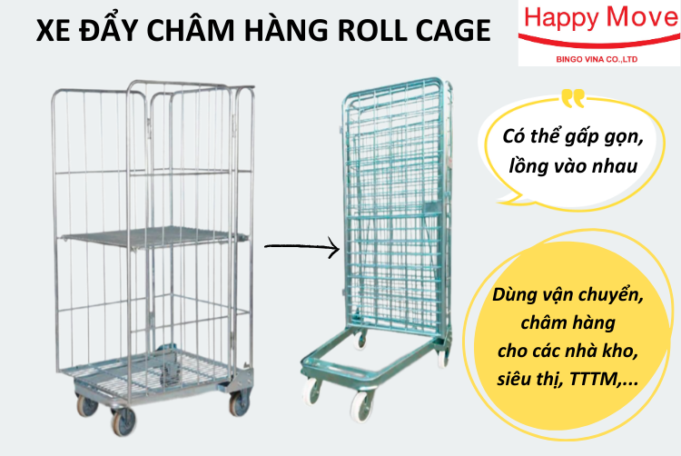Xe châm hàng rollcage