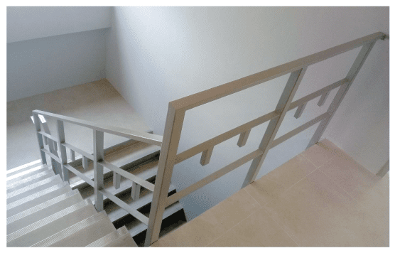 บันไดสำเร็จรูป ราวบันไดเหล็ก