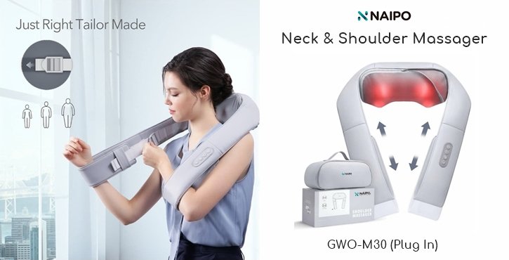 เครื่องนวดคอบ่า ไหล่ไฟฟ้า, เครื่องนวดคอ, เครื่องนวดไฟฟ้า GOODSWELL