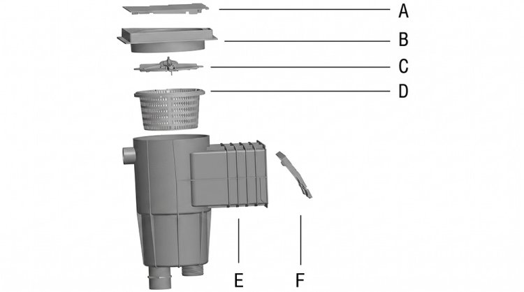 Spare part Skimmer Jesta