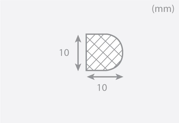 ยางฟองน้ำ D-PROFILES - polytechindustry