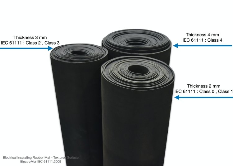 Electrical Safety Insulating Rubber Mats