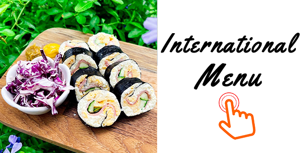 Keto connect cafe International menu