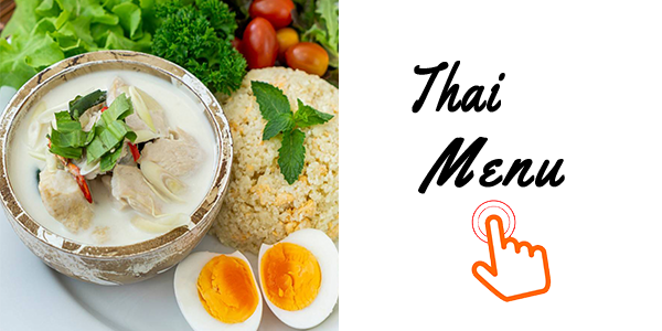 Keto connect cafe Thai menu