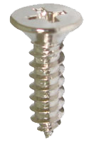 เกลียวปล่อย CHIP-BOARD ชุบซิงค์ขาว หัวโพซี่ ( POZI )