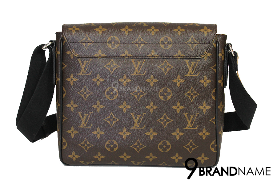 Louis Vuitton District MM Monogram Macassar Canvas Messenger Bag