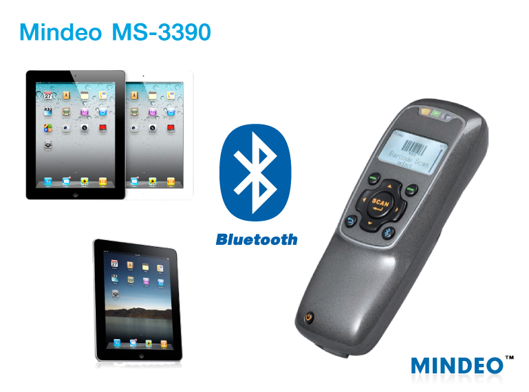 Mindeo Ms3390 Mobile Scanner For Ipad Cps