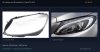 ฝาครอบเลนส์ไฟหน้า Mercedes-Benz C-Class (2015-2017) - W205 Pre-facelift LED