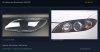 ฝาครอบเลนส์ไฟหน้า Mazda Mazda 3 (2006-2009) - BK 4 Door Sedan