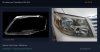 ฝาครอบเลนส์ไฟหน้า Toyota Alphard (2003-2005) - Gen 1 (AH10 Pre-facelift)